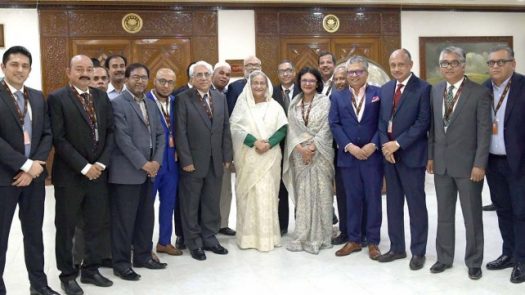 PM urges BGMEA leaders to be watchful against propaganda