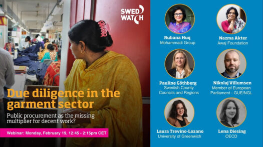 Due diligence in the garment sector